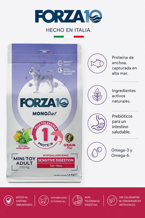 Forza10 Daily Pro Healthy Digestion Toy/Small 3.3lbs