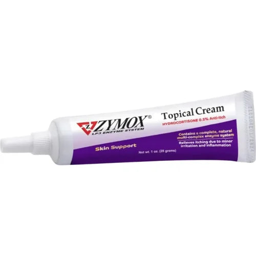 Zymox Topical Cream con Hidrocortisona 0.5%