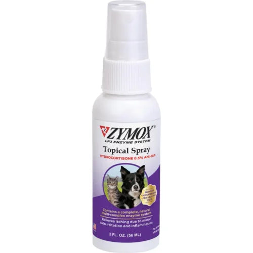 Zymox Topical Spray con Hidrocortisona 0.5%